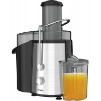 Centrifugal Juicer Machines DECAKILA 800W Juice Extractor 3” Wide Feedchute 0.7L Juice Jar with 1.5L Residue Jar Stainless Steel KUJC003M B09M6TM55Y