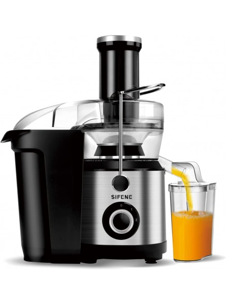 Centrifugal Juicer Machines Vegetable and Fruit  Juice Extractor PRO with Large 3'' Feed Chute Power Juicer Easy to clean Quick Juicing Upgraded Version Peak Watt 1300W B09W9G6LQD