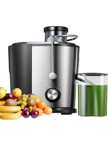Cilipuloy Juicer 3" Wide Mouth Juicer Whole Fruit and Vegetables Easy to Clean 400W Dual Speed Mode BPA Free B09VK8C7PC