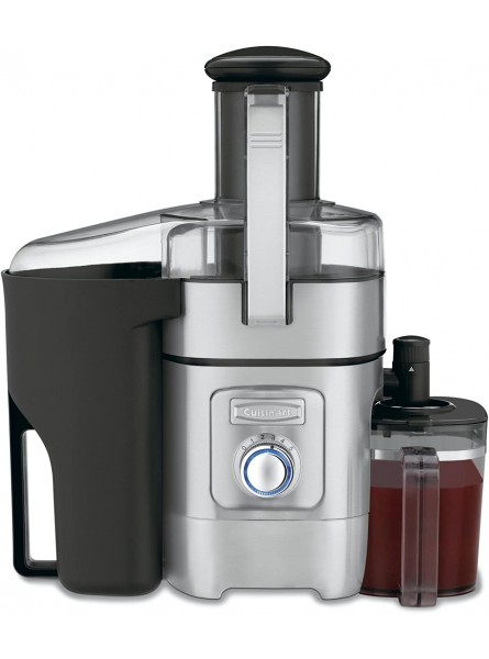 Cuisinart CJE-1000 Die-Cast Juice Extractor & CCJ-500 Pulp Control Citrus Juicer Brushed Stainless Black Stainless 1 Piece B08ZNKZGQN