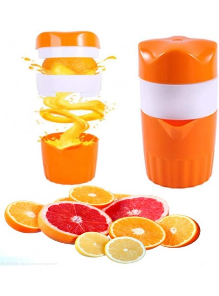 IH-12244 Manual Citrus Juicer Fruits Squeezer For Orange Lemon Citrus and Mini Grapefruit,Portable 100% Original Juice Machine Small Pulp Kitchen Gadget Tools Orange B07V9X9FXG