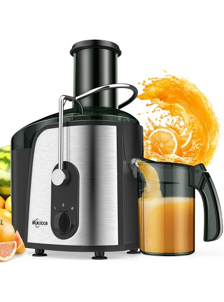 Juice Extractor 1200W Juicer Machines with 3" Large Feed Chute Makoloce Centrifugal Juicers with Cleaning Brush Compact Juice Maker for Fruits and Vegs BPA-Free B08NVZ37CT