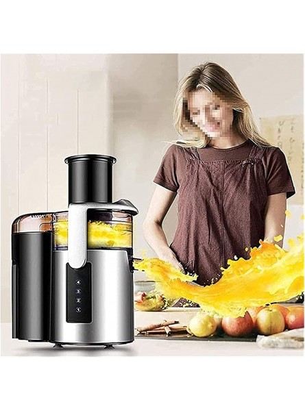 KSDCDF Compact Juice Extractor Fruit and Vegetable Juice Machine Wide Mouth Centrifugal Juicer Easy Clean Juicer Stainless Steel Dual-Speed B09QQC719H