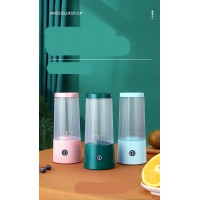 Rechargeable Portable Juicer Cup Small Portable Fruit Juice Machine Green B0B5NG8LWQ