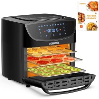 Air Fryer Oven Large 20 Quart 10-in-1 Digital Convection Oven Air Fryer Toaster Oven Combo with 7 Accessories Included Rotating Basket for Rotisserie Dehydrator XL Capacity Countertop Oven Airfryer B091XMYD52