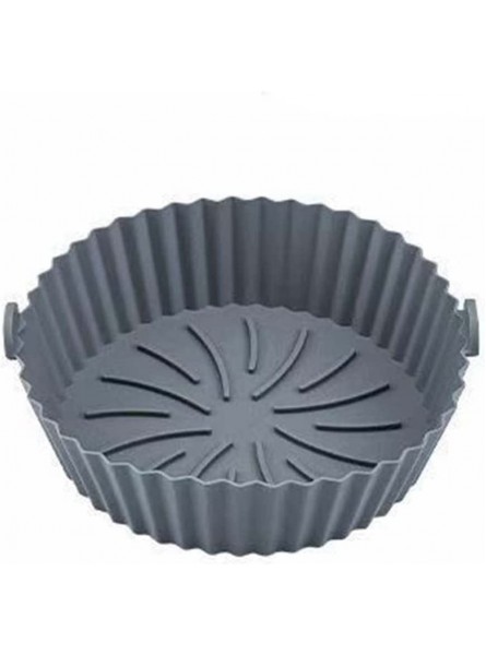 PINGPING Air Fryer Silicone Pot Air Fryer Oven Accessories No Need to Clean The Air Fryer X 19" Cooking Grey One Size B0B42X2MJX