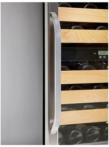 Whynter BWR-462DZa 46-Bottle Dual Temperature Zone Built-in Wine Refrigerator 28 Black B09R6WJRBJ