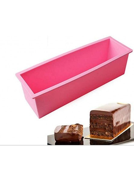 ANLIN Silicone Soap Mold 3D Rectangular Fondant Cake Bread Loaf Chocolate Mold Christmas Baking Tools B07L1GYQPG