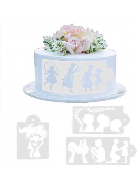 Flower Day Printing Hollow Mould Spray Lace Cake Canvas Mould Mother's Cake Mould beach tent B0B49XRM76