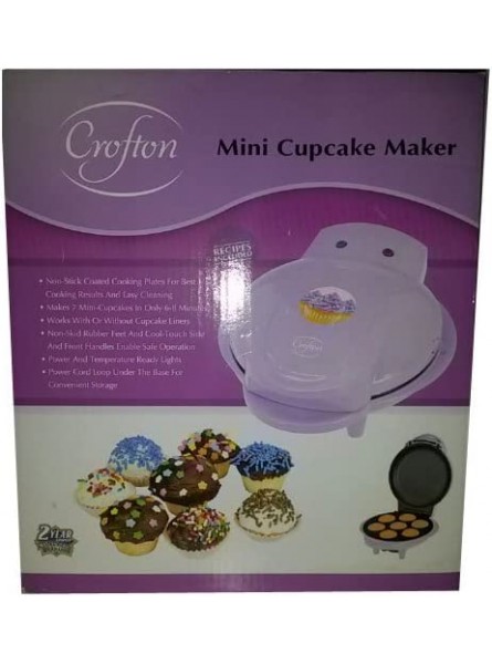 Crofton Mini Cupcake Maker B00KRPBTZI