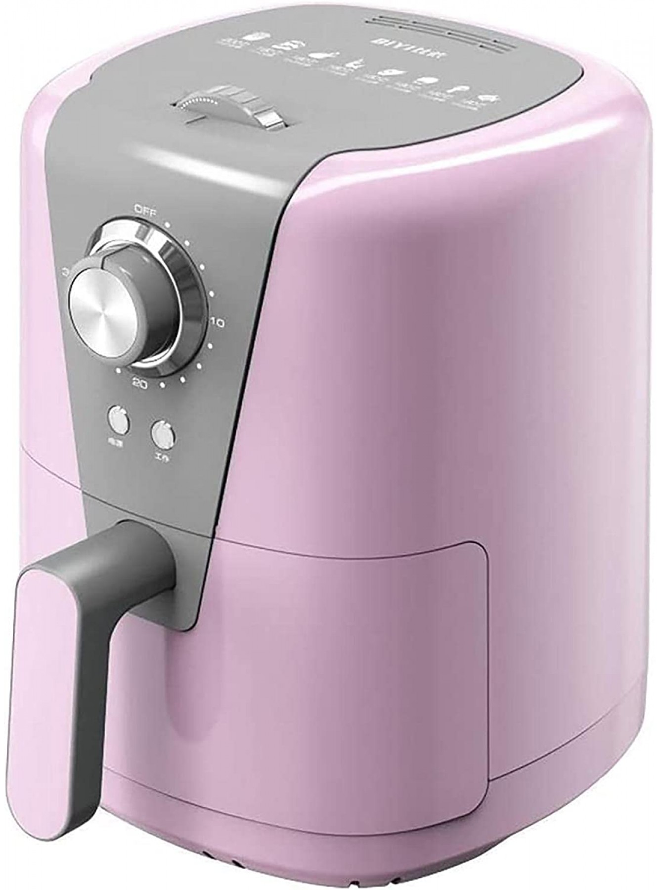 SHBV Air Fryer L 1 5QT 1000W Small Air Fryer with Temperature Control and Timer Knob Recipe Guide Auto Shut Off Feature Mini Air Fryer Oven pink B094ZV92VG