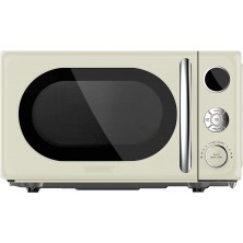 0.7 Cu. ft. Retro Countertop Microwave Oven 700 Watts Cream Color B0B2KZS31S