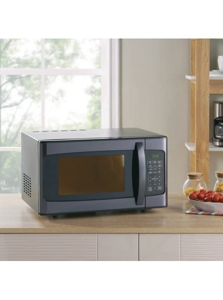 1.1 Cu. ft. 1000 W Mid Size Microwave Oven 1000W White Stainless Steel B09XGFH4D5