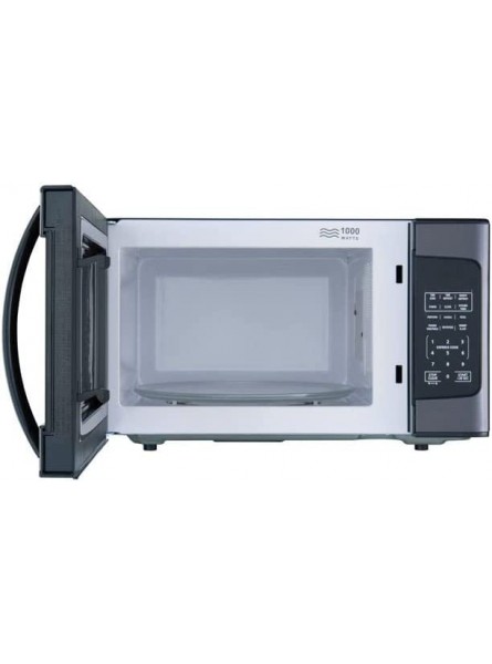 1.1 Cu. ft. 1000 W Mid Size Microwave Oven 1000W White Stainless Steel B09XGFH4D5