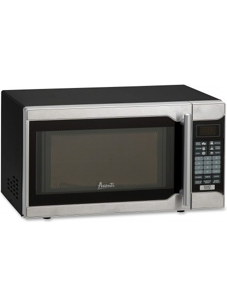Avanti MO7103SST Counter Top Microwave Oven 0.7 Cu. Ft. Black Stainless Steel B008S792R4