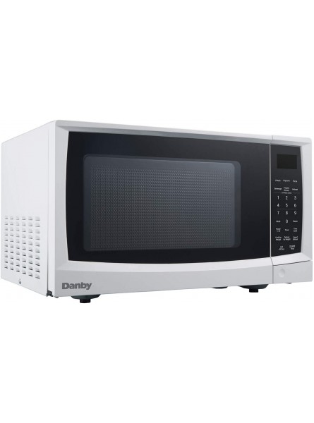 Danby DMW09A2WDB 0.9 cu. ft Oven with Push Button Door 900 Watt Counter top Microwave in White B07CGMNK8J