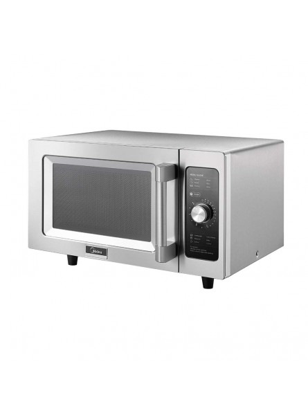Midea Equipment 1025F0A Stainless Steel Countertop Commercial Microwave Oven 1000W B07887SBRJ