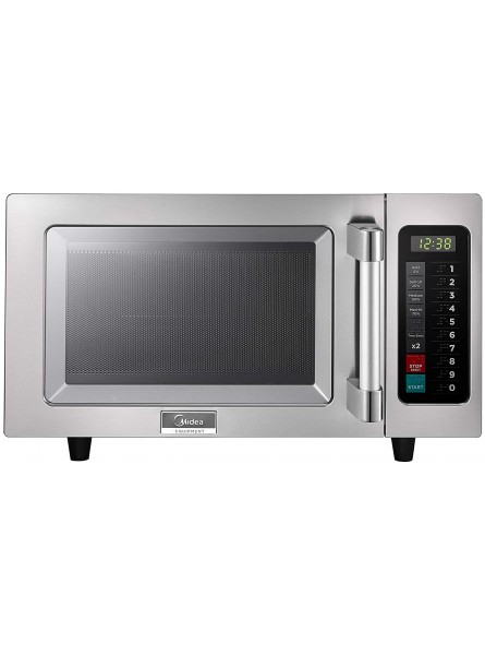 Midea Equipment 1025F1A Stainless Steel Countertop Commercial Microwave Oven 1000W B07F5YBXNM