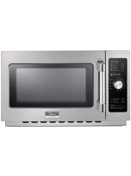 Midea Equipment 1434N0A Stainless Steel Countertop Commercial Microwave Oven 1400W B0787GML22