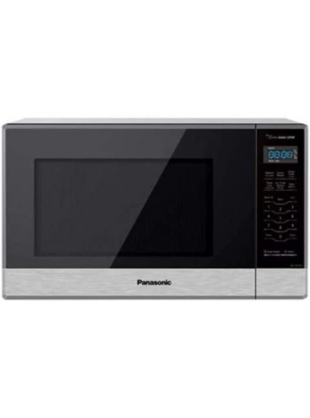 Panasonic NN-SN67HST 1.2 cu. ft. 1200W Cooking Power Stainless Steel Cool Blue LED Inverter Turbo Defrost Countertop Microwave Oven Renewed B092JJR7QC