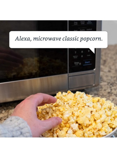 Sharp Compatible with Alexa Smart Countertop Microwave Oven 1.4 Cubic Foot Stainless Steel with Echo Dot 4th gen Charcoal B08Q764XR2