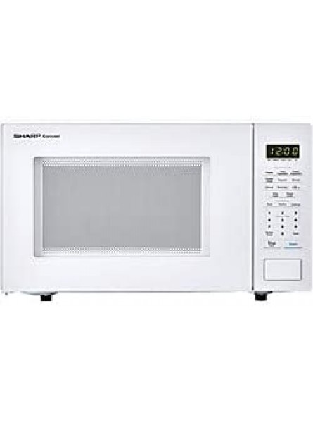 Sharp SMC1131CW 1.1 cu ft Capacity Countertop Microwave with 1000 Cooking Watts in White B072F3RB8M