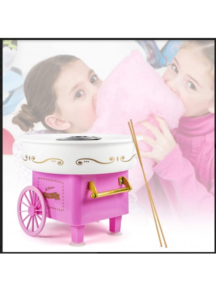 Cotton Candy Machine for Kids Mini Cotton Candy Machine | Comes with 10 Reusable Sticks and Sugar Scoop | Cotton Candy Maker for Kids | Máquina de Algodón de Azúcar | Candy Machine [USA Brand] B09CS1F1S3