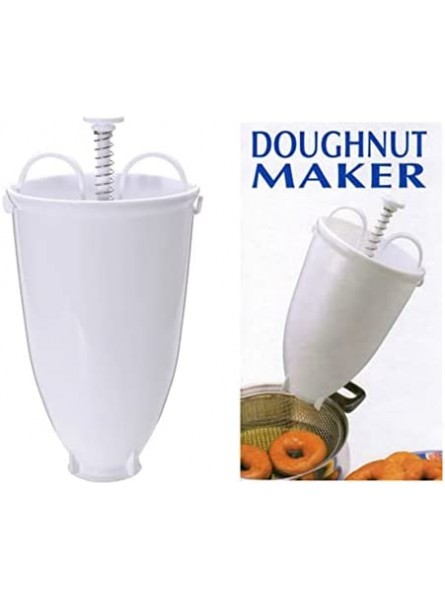 Donut Making Tool Plastic Manual Doughnut Machine Lightweight Donut Waffle Dispenser Donut Maker Kitchen Tool B09LHWJR34
