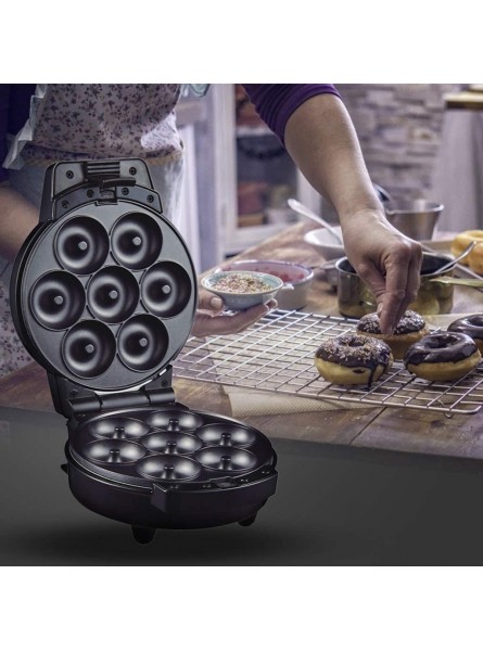 Egg Cooker Dash Mini Donut Maker Machine For Everyone Non-stick Surface Makes 7 Doughnuts B0B5G7K6BD