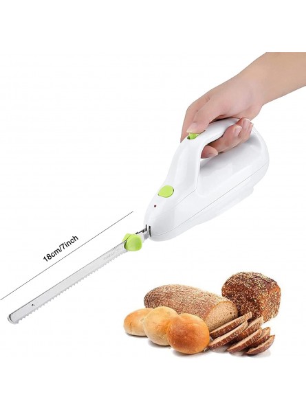 Electric Serrated Carving Knife Serrated Carving Set with Storage Case Interchangeable Stainless Steel Blades for Meats Poultry Bread Cut 220V B09NBLQ9LW