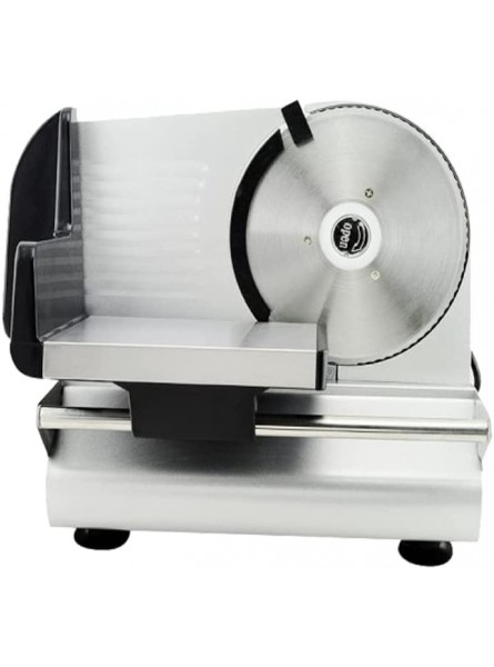 Genmine Meat Slicer,Electric Food Cut Meat Commercial Steel Cheese Cut Restaurant Home 7.5" Blade for Commercial and Home Use B0B2R2WJVJ