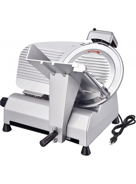 WeChef Commercial Meat Slicer 12 inch 270W Electric Deli Slicer Cheese Food Cutter Stainless Steel Blade For Shop Restaurant Home Use 0-17mm Adjustable Slicing Thickness B07RB71WC2