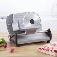 YYMM 220V Household Electric Meat Slicer Removable Stainless Steel Blade Adjustable Thickness Food Slicer Machine for Meat Cheese Bread B094W8RBJW