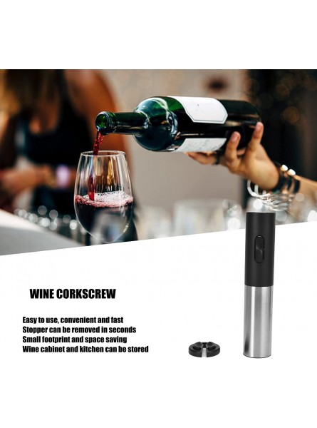 Electric Wine Bottle Opener 25W Electric Corkscrew Durable Practical with Cutter for Bar B0B3BMYS28