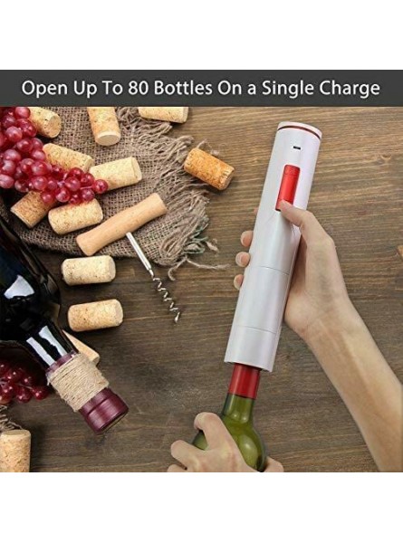 Electric Wine Opener Rechargeable Automatic Electric Corkscrew Mikalo bottle opener Wine openers Wine bottle opener Wine accessories Wine bar Corkscrews for wine bottles Wine corkscrew Wine kit B0B5NT2DW9