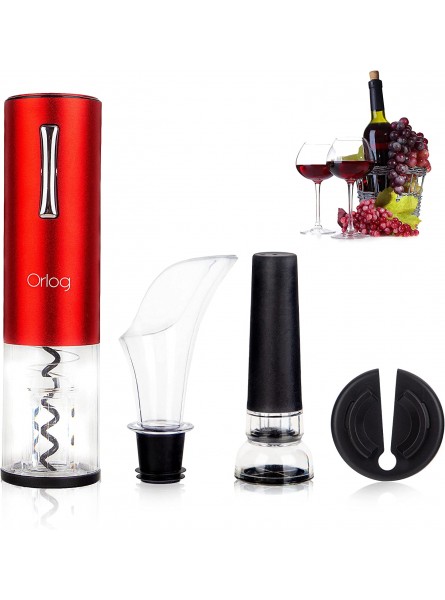 Electric Wine Opener Set Wine Opener Electric Rechargeable Electric Wine Bottle Opener with USB Charging Cable Automatic Electric Corkscrew Cordless Wine Opener Kit for Wine Lovers Women Gift B08V933NV1
