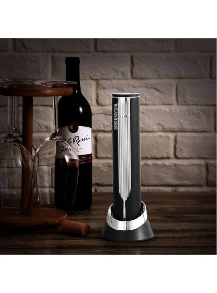 WITANHURST Electric Wine Opener Kit Rechargeable Wine Bottle Opener Set Cordless Automatic Corkscrew Gifts for Women And Men with Built-in Foil Cutter Charging Stand USB Charger Cable Gold B07TRYBQFN