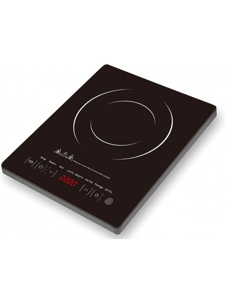 SHOUCAN 900W Induction Cooktop Electric Induction Countertop Burner with LCD Sensor Touch Timer 8 Power Temperature Setting Induction Burner for Cooking B09F8Q44KQ