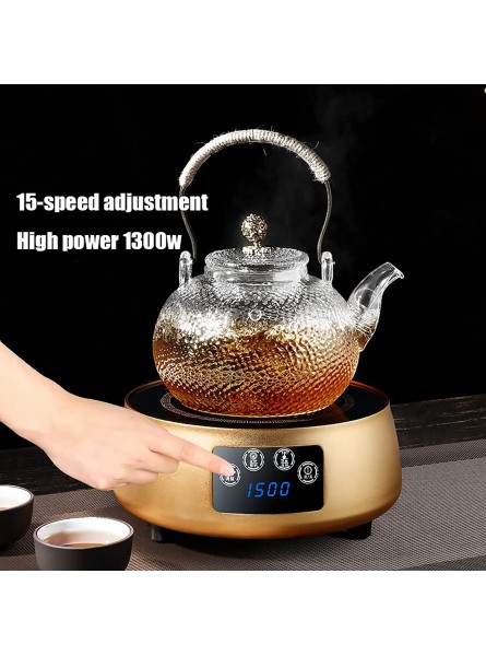 Wgwioo Portable Hot Cooker Plate Mini Electric Heater Stove Tea Maker Multifunction Heater Heating Furnace Countertop Burner Induction Hot Plate with LCD Sensor Touch,Black B0999HS8DD