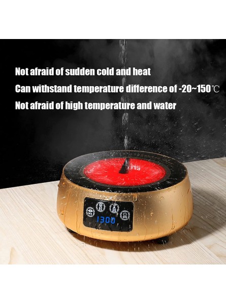 Wgwioo Portable Hot Cooker Plate Mini Electric Heater Stove Tea Maker Multifunction Heater Heating Furnace Countertop Burner Induction Hot Plate with LCD Sensor Touch,Black B0999HS8DD