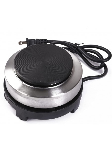 Yimolala 110V Portable Mini Electric Stove 500W Cooking Multifunctional Household Heating Plate Small Power Countertop Burners for Student Dormitory Office（US Plug） Black 135mm100mm75mm B09BFCP29R