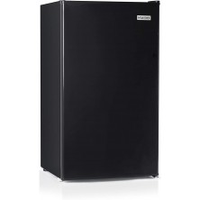 Igloo IRF32BK Single Door Compact Refrigerator with Freezer Slide out Glass Shelf Perfect for Homes Offices Dorms 3.2 Cu.ft Black B084LL9V1C