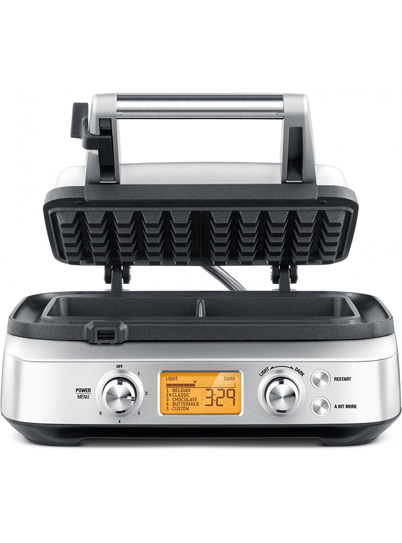Breville BWM620XL the Smart Waffle Pro 2 Slice Waffle Maker Brushed Stainless Steel B00F5C1Q5Q
