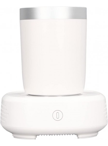 Coffee Mug Warmer Cooler Portable 2 in 1 Beverage Warmer & Drink Cooler with 450ml Mug Cup Desktop Smart Heating and Cooling Beverage Plate for Water Milk Beer for Home Office DeskUS B0B5FM5D5L