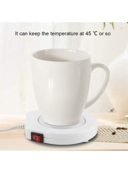Cup Heat Preservation Pad Electronic Coffee Milk Tea Cup Heater Mug Insulation Cup Heater Warmer Pad Beverage Warmers for Office Home Use B07Z9GSMBD