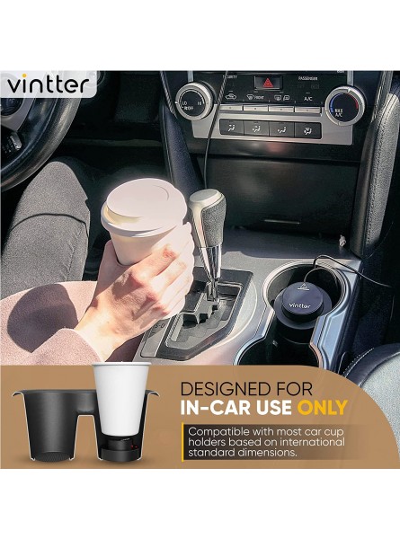 Vintter Car Cup Warmer for Paper CupsUpgraded Coffee Mug Warmer Coffee Cup Warmer Cup Warmer for Car Coffee Warmer for Car Cup Holder Warmer for Car Car Accessories B0916J79QD