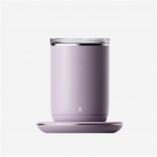 XHTONGSH Coffee Mug Warmer Set,55°C Constant Temperature USB Smart Beverage Heating Plate,Automatically Stir Coffee Warmer Mug,8 H Auto Shut Off Color : Purple B09T681D6H