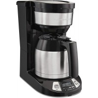 Hamilton Beach 8 Cup Programmable Coffee Maker with Thermal Carafe Black 46240 B07XWFC8F6