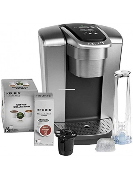 Keurig Fil K-Elite C Single Serve Coffee Maker Brushed Silver with 15 Water Filter and My K-Cup 2 B07CC4JY1H