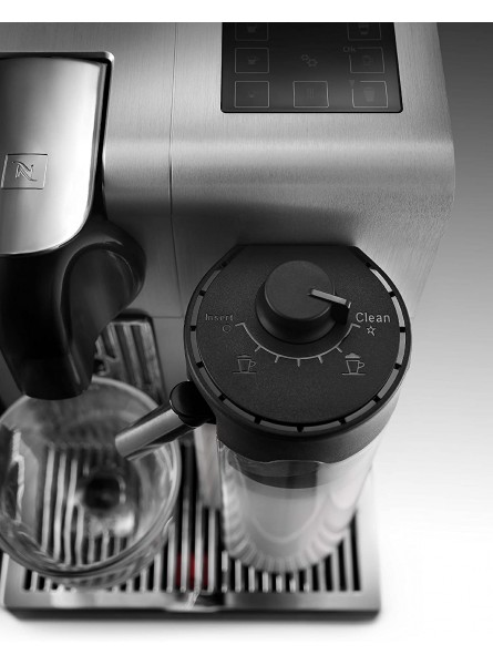 Nespresso Lattissima Pro Original Espresso Machine with Milk Frother by De'Longhi 10.8 L x 7.6 W x 13 H Silver B00HQXJY7E